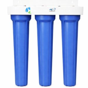 3 Stage 20 Inch Slimline Water Filter - Aqua Solutions